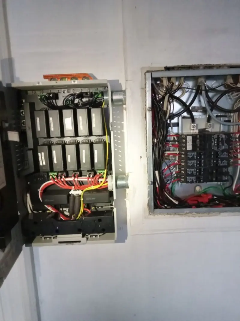 Electrical panel upgrade completed for Indoor Lighting Installation in Fairview